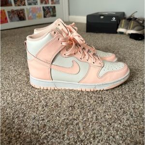 Pink Nike High Dunks Size Women’s 7.5
